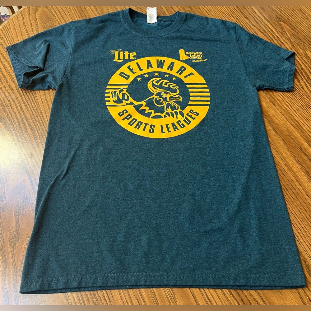 Women’s University of Delaware Sports League TShirt Size Medium Color Blue NWOT